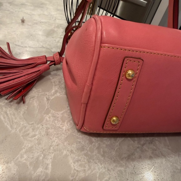 Dooney and Burke mini tassel shoulder bag - Picture 7 of 11